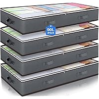 Budding Joy 90L Under Bed Storage Containers, Closet…主图